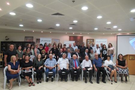 تكريم المحامي علي رافع في نادي حيفا الثقافي